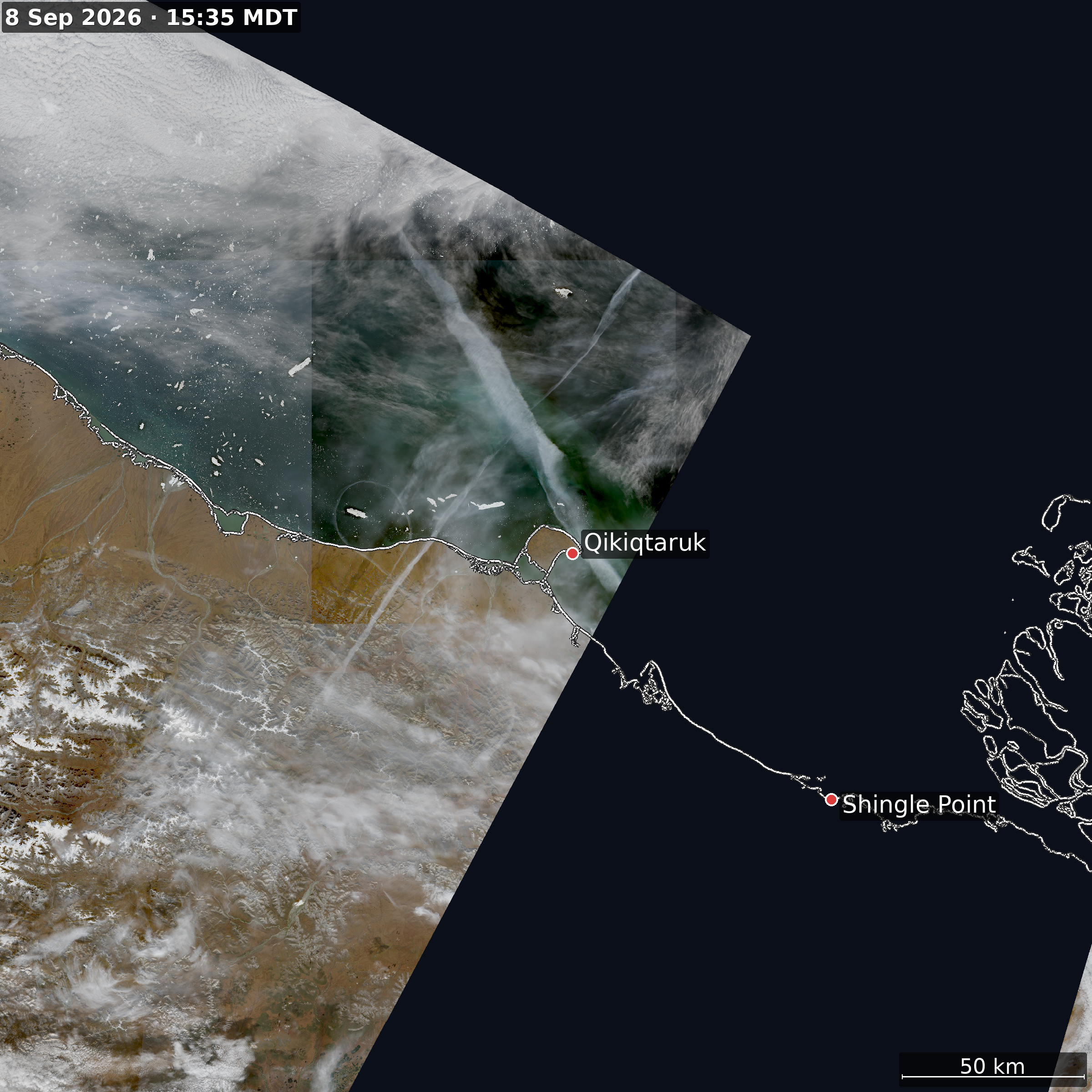 Sentinel-2 true color 150 km