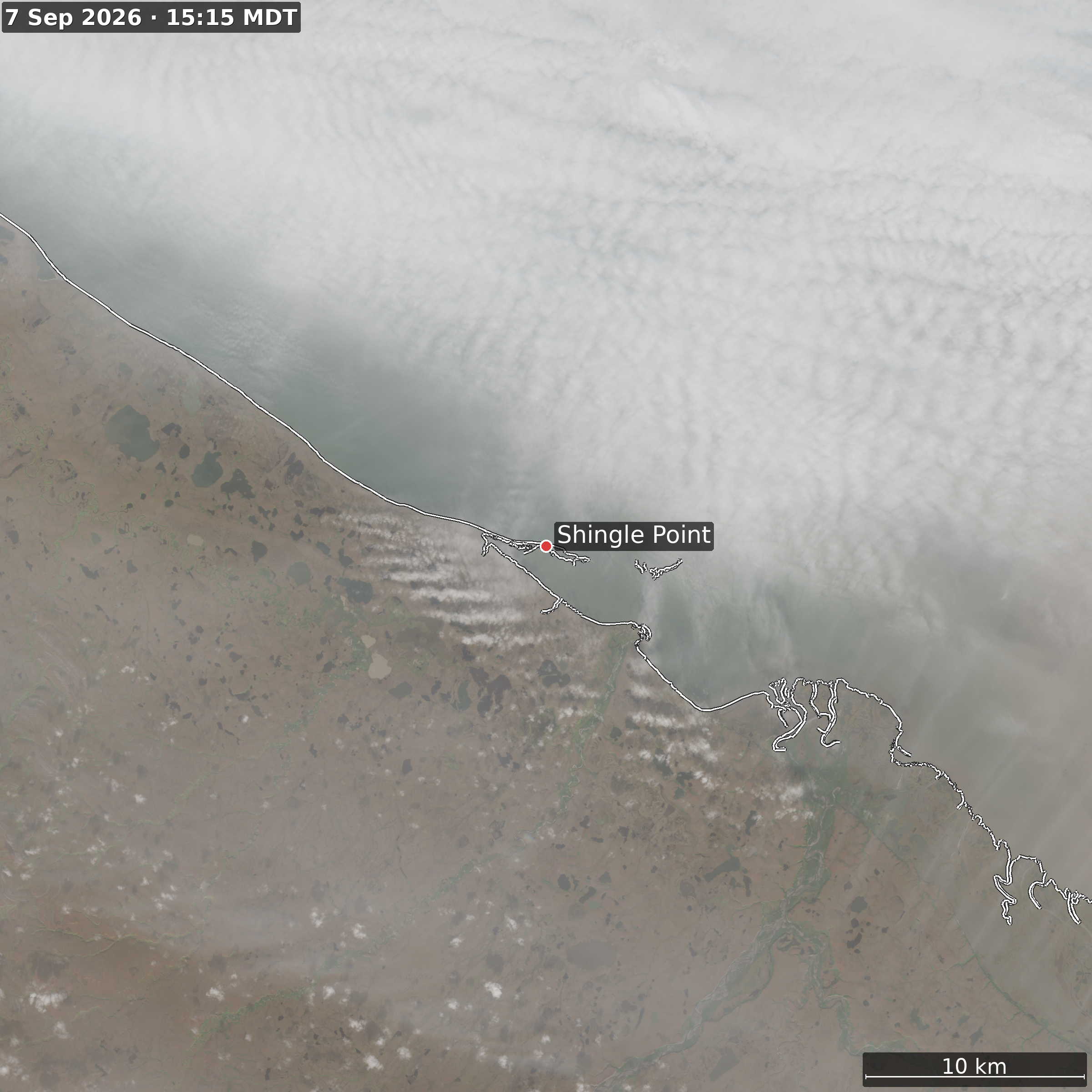 Sentinel-2 true color 50 km