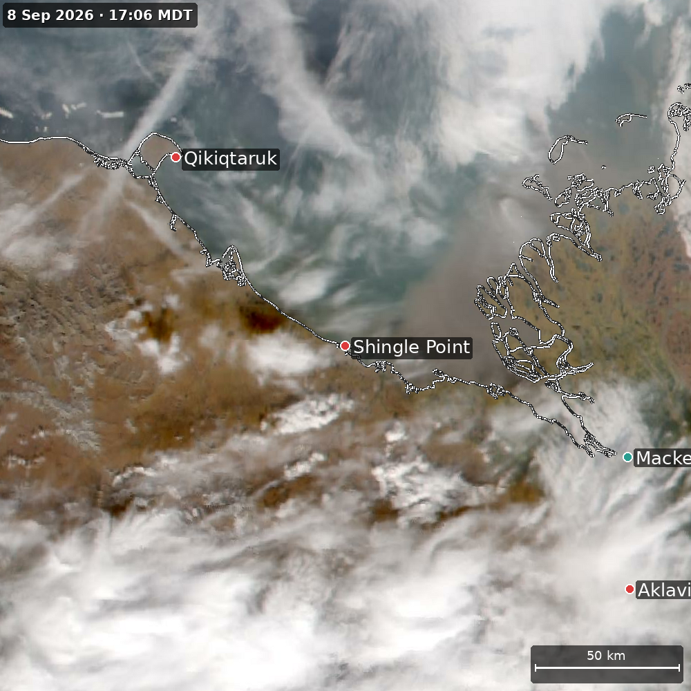 VIIRS true color
